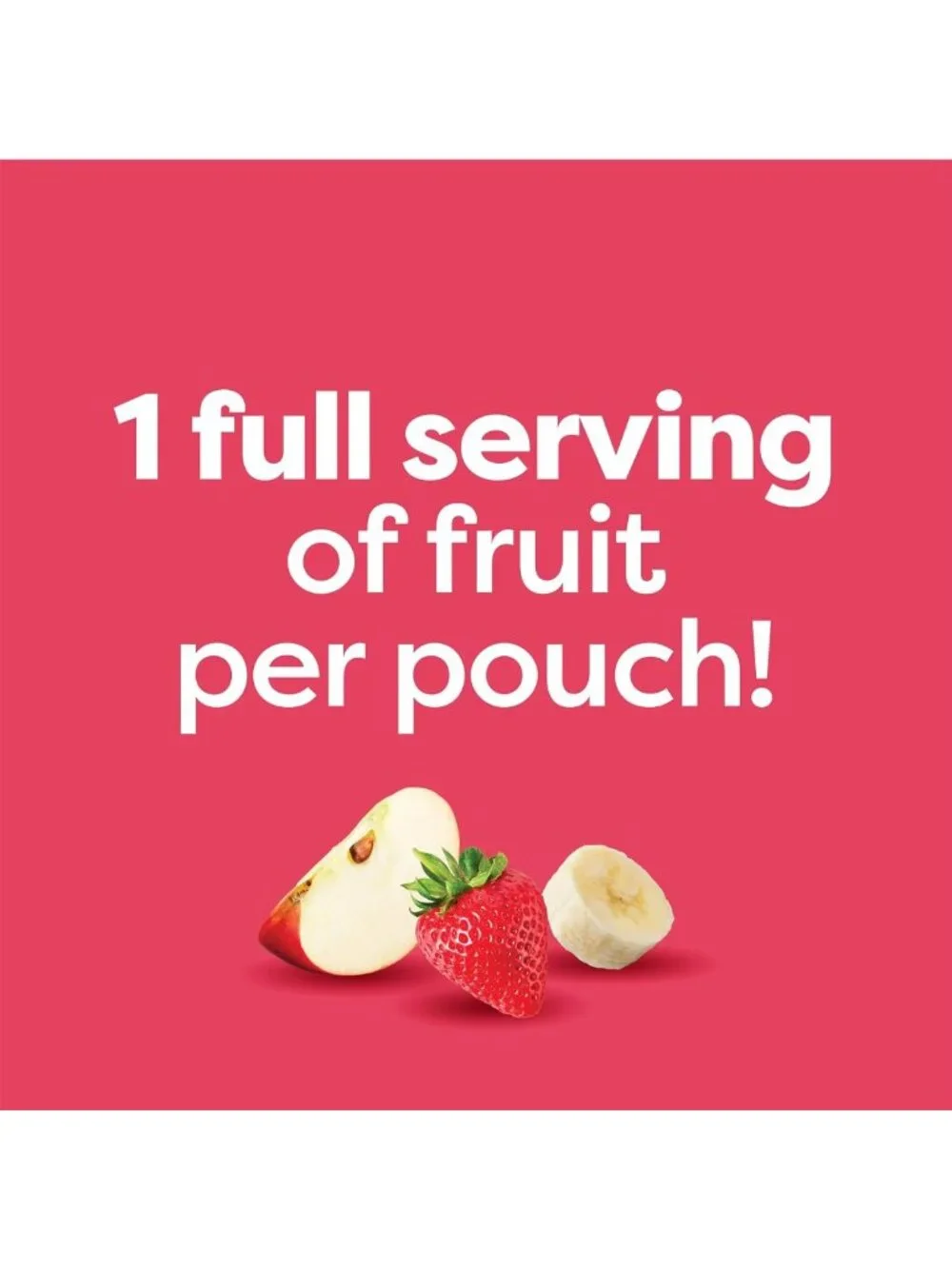 Variety Pack Baby Food Pouches - Non-GMO Fruit Purees, Dairy-Free, 18 Count